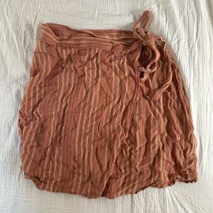 A&E wrap skirt